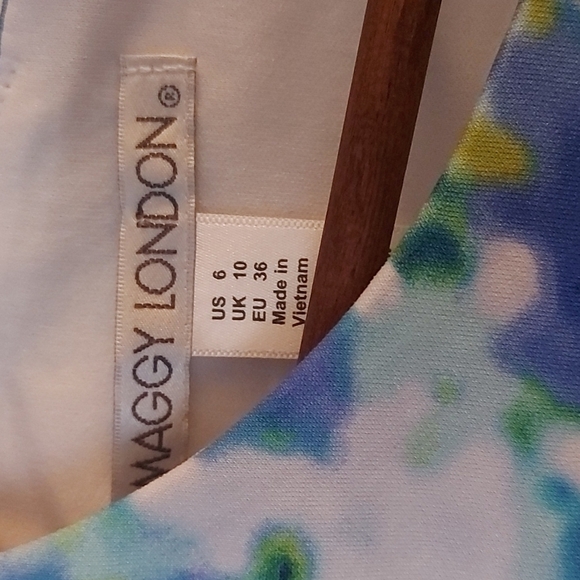 NWT Maggie London Sleeveless Dress Size 6 - Picture 5 of 6